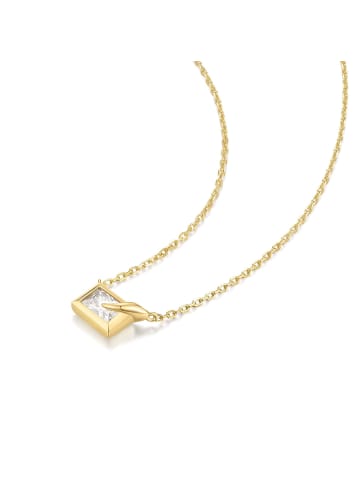 Ania Haie Halskette - Sparkling Bezel in gold