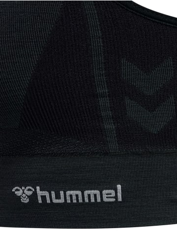 Hummel Hummel Top Hmlclea Yoga Damen Atmungsaktiv Schnelltrocknend Nahtlosen in BLACK MELANGE