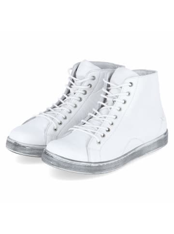 Andrea Conti Schnürstiefel in weiss