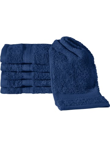 REDBEST Frottier Gästetuch 6er-Pack Chicago in dunkelblau
