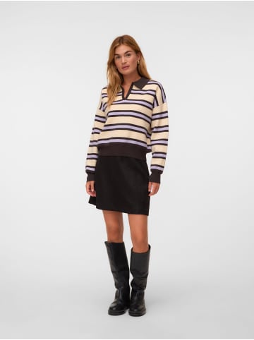 Vero Moda Strickpullover in Chocolate Torte
