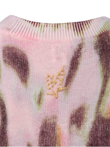 NÜMPH Strickpullover Nuliani in aubergine rosa - 0001