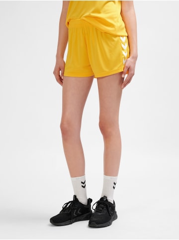 Hummel Verstellbare Taille Kurze Hose Hmlcore Damen in SPORTS YELLOW