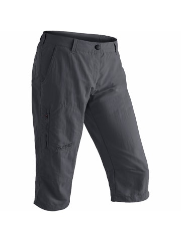 Maier Sports Outdoorhose Neckar in Schwarz