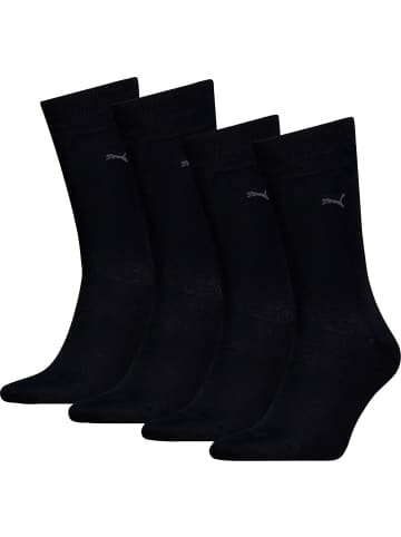 Puma Socks Socken 4 Paar in schwarz
