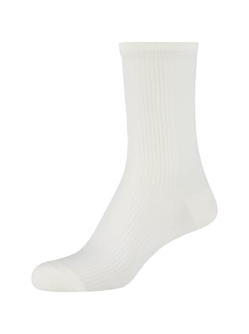 camano Socken 4er Pack black white