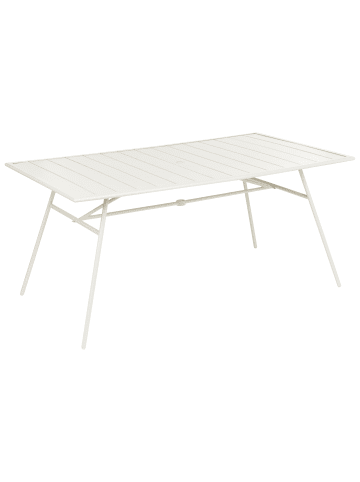 Beliani Esstisch TERENZO in Beige - (W) 90 x (H) 74 x (L) 160 cm