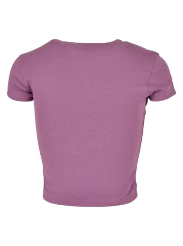 Urban Classics Urban Classics Damen Ladies Stretch Jersey Cropped Tee in duskviolet
