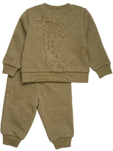 Minymo Kinder Trainingsanzug "Sweat Set (2-pcs)" in Grün