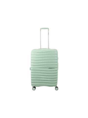 Franky PP18 Trolley Hartschalenkoffer Spinner Gr. M inkl. Dehnfalte mint