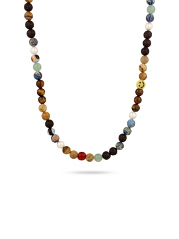 KUZZOI Halskette 925 Sterling Silber in Bunt