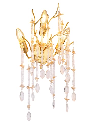 Globo lighting Wandleuchte "GLORIA" in gold