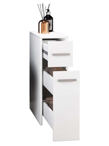 ebuy24 Hochschrank Zalo Weiß 20 x 45 cm