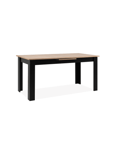 CALICOSY Esstisch BIRMINGHAM in Eichenholz - (W)160  x (H)75  x (L)80 cm