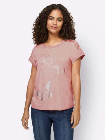 Heine Kurzarmshirt in puder