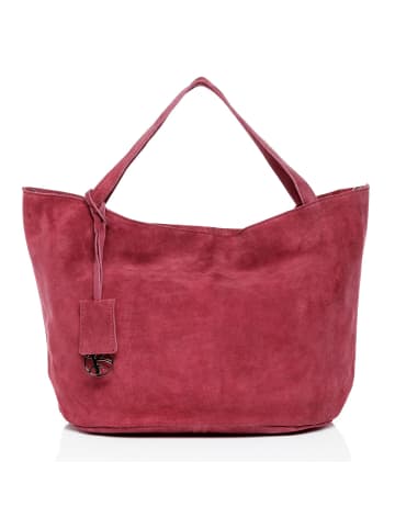 BACCINI Leder-Henkeltasche Leder Henkeltasche Damen SELMA in pink