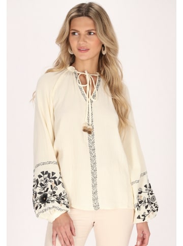 usha FESTIVAL Damen Bluse in Creme