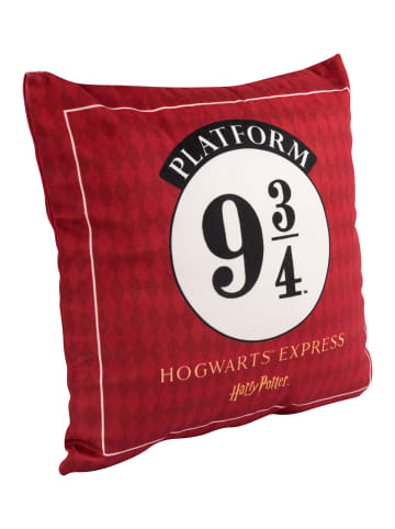 United Labels Harry Potter Kissen - Express 9 3/4 30x30 cm in rot