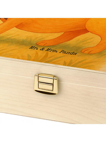 Mr. & Mrs. Panda Tee Beutel Halter Sternzeichen Löwe Design mit ... in Weiß