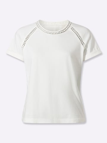WITT WEIDEN Rundhals-Shirt in ecru