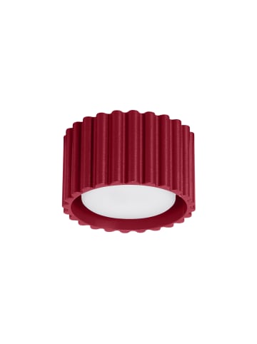 Nice Lamps Plafond ZORA 1 red H 6 cm