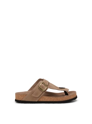 Marc O'Polo Zehentrenner-Pantolette Model Quinn in Darker Sand