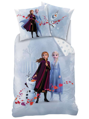 Disney Frozen Mädchen Bettwäsche-Set "Disney's Frozen Eiskönigin" in Hellblau