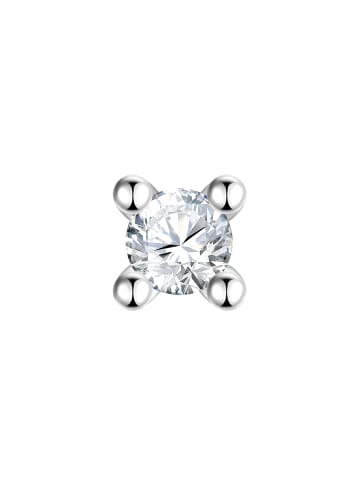 Glanzstücke München Ohrringe aus Sterling Silber mit Zirkonia in silber