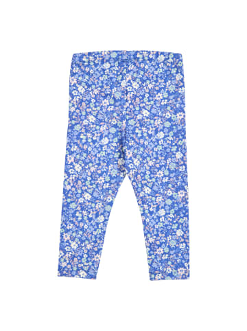 müsli Babyleggings in Azure blue/ Nectar/ Tofu