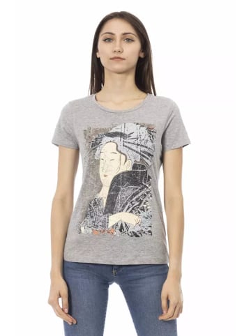 Trussardi Action Grau Baumwolle Damen T-Shirt