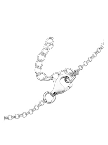 Elli Armband 925 Sterling Silber Herz, Mum-Schriftzug in Silber