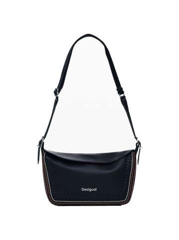 Desigual Trama Munich - Schultertasche 27.5 cm (camel) in schwarz