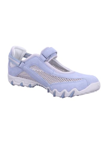 ALLROUNDER BY MEPHISTO Damen Slipper NIRO C.SUEDE 91/O.MESH 06 STREET/NIMBUS in Blau