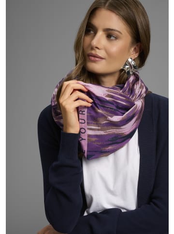 Laura Scott Loop in lila-braun-nachtblau