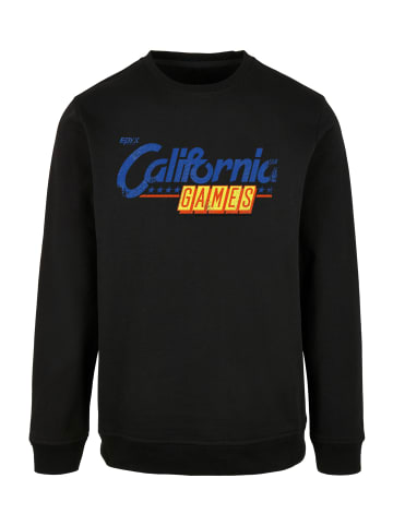 F4NT4STIC Sweatshirt Retro Gaming California GAMES LOGO in schwarz