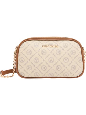 Carlo Colucci Umhängetasche Enrici in Creme