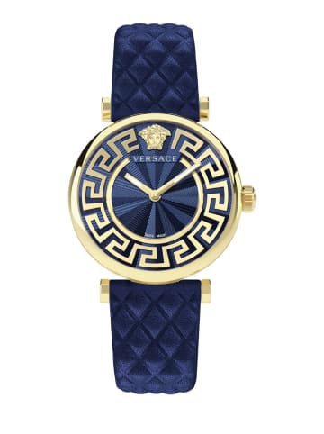 Versace Analoguhr für Damen in blau