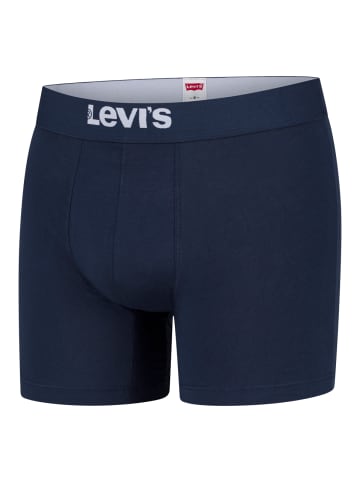 Levi´s Trunk SOLID BASIC BOXER 5er Pack slim in Blau