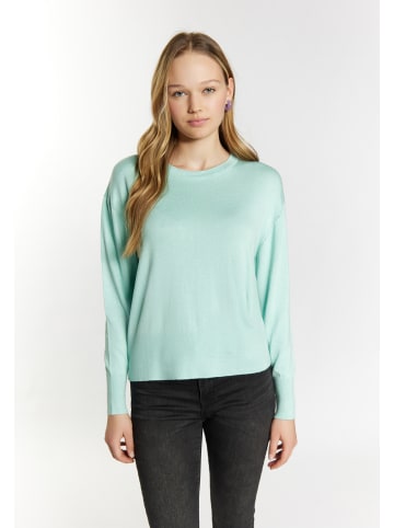 myMo Strickpullover in Lagune Minze