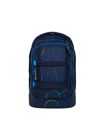 Satch Schulrucksack-Set PACK "Blue Tech" 4-teilig in Blau