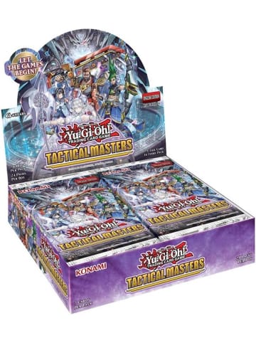 KONAMI Yu-Gi-Oh! Tactical Masters 24 Booster Display Englisch 1st edition