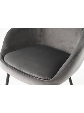 Kayoom Stuhl Cobain 2erSet in grau