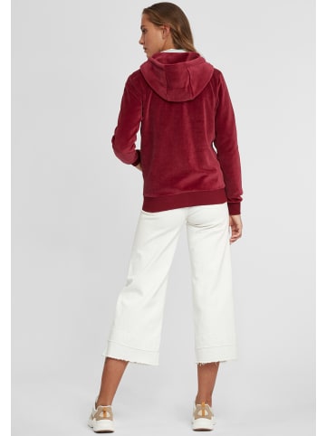 Oxmo Kapuzensweatjacke OXNicky in Rot