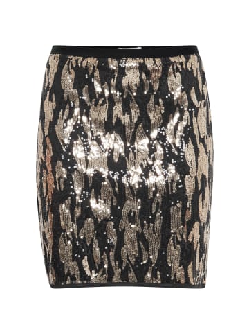 b. young BYREI SKIRT - JERSEY Regular fit in Gold Abstract Mix