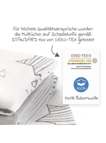 Makian Mullwindel / Mulltuch 4er Pack 70 x 70