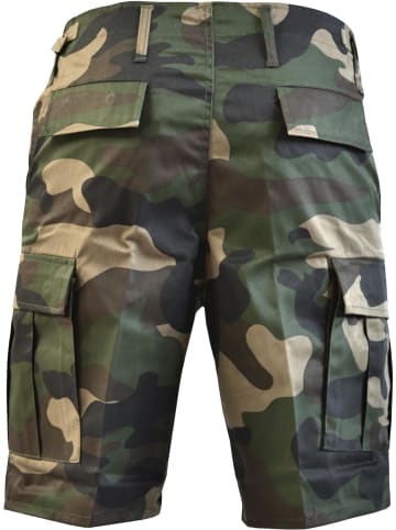 Normani Outdoor Sports Herren BDU Shorts Dasht in Woodland