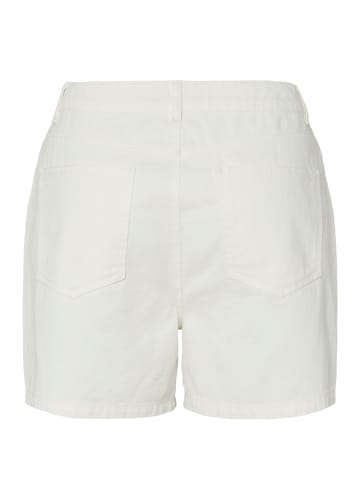 Pieces Jeansshorts in Bright White