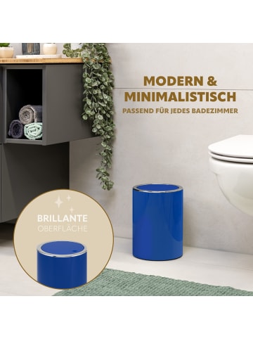 bremermann Bad-Serie SAVONA Kosmetikeimer blau