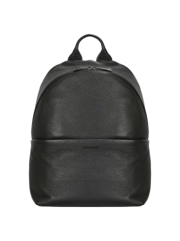 Mandarina Duck Mellow Leather - Rucksack 34 cm (nero) in nero