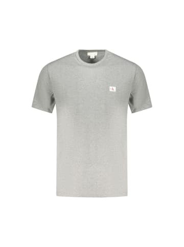Calvin Klein Graues Baumwoll-T-Shirt